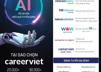CareerViet – Tiên phong ứng dụng A.I , tối ưu hóa hiệu quả tuyển dụng